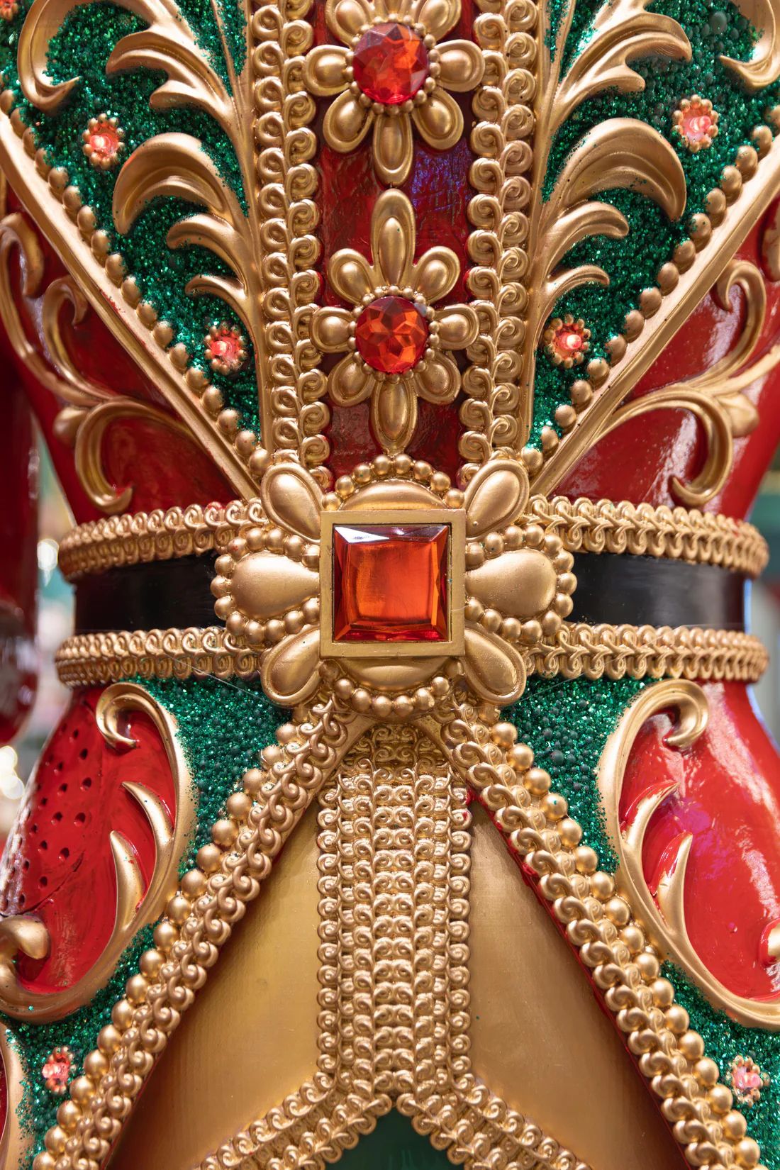 EDG Enzo De Gasperi Christmas Decoration Giant Imperial Soldier H 245 Cm D 70 Cm Music + Led DISPLAY PIECE, COLLECTION ON SITE ONLY