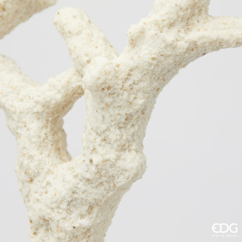 edg enzo de gasperi edg enzo de gasperi scultura corallo h 94 cm l 24 cm l 16 cm ivory ean 8059824482785