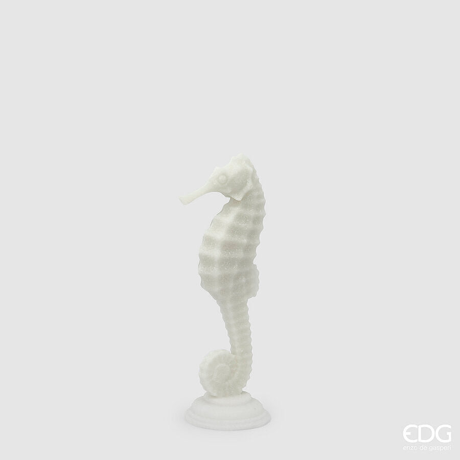 edg enzo de gasperi edg enzo de gasperi scultura ippocampo h 31 cm d 10 cm ivory ean 8059824482990