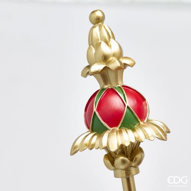 EDG Enzo De Gasperi Decoro Soldatino Green Red H96 cm – Decorazione di Natale