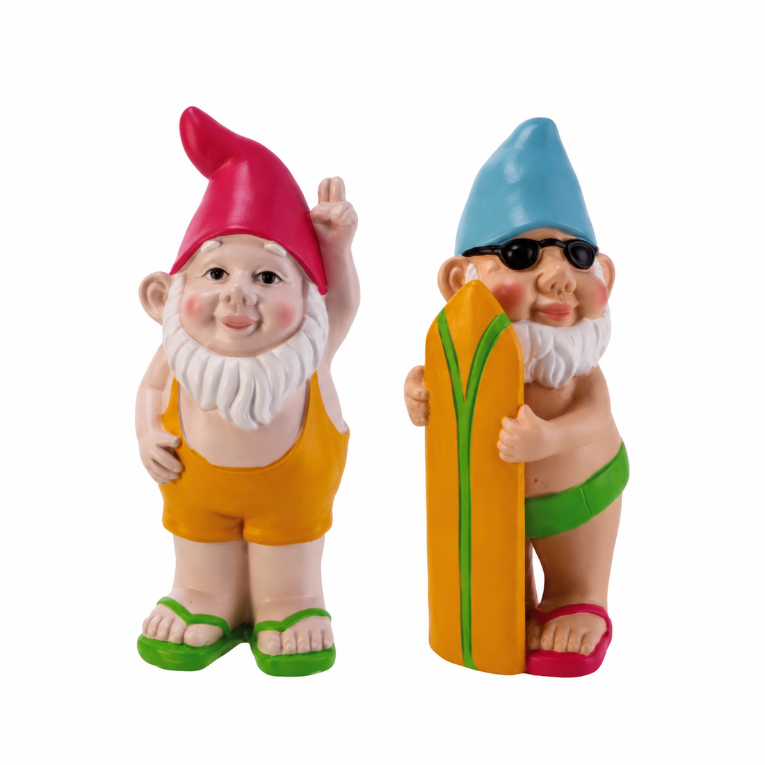 Ad Trend Folletto Decorativo in Resina H 20 cm 8 x 8 cm – Statuetta Natalizia per Casa, Modelli Assortiti 1 Pz