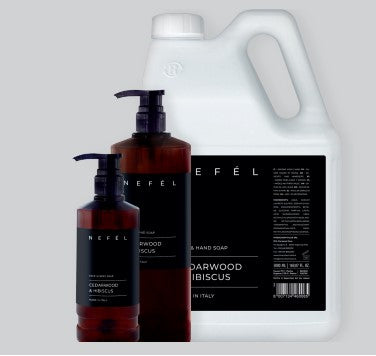interchem italia interchem italia nefel sapone cedarwood hibiscus face hand 480 ml ean 8007134993286