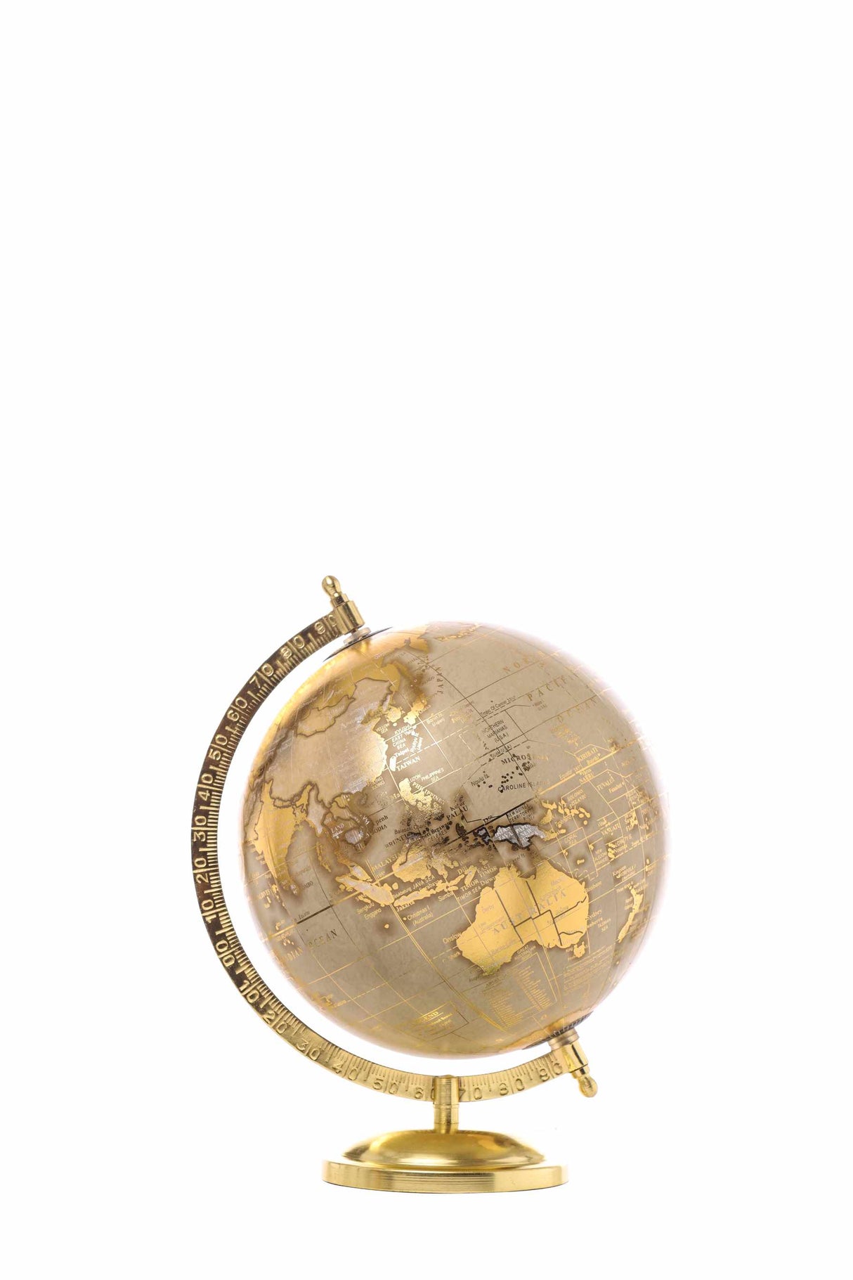 arpimex arpimex mappamondo d 20 cm h 28 cm gold ean 8018318972171