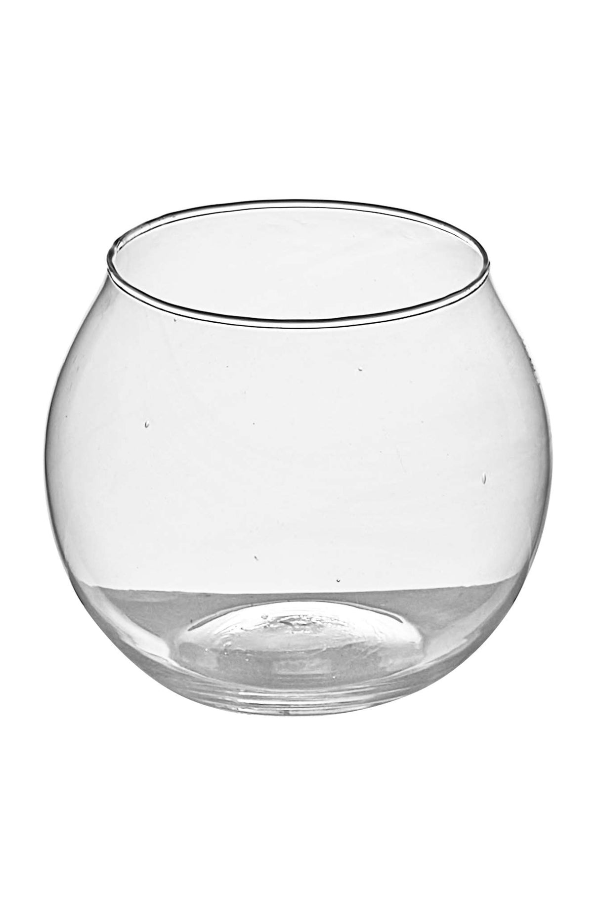 ARPIMEX Vaso Sfera Vetro H 10 Cm D 12,5 Cm