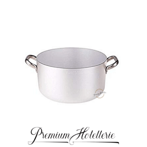 AGNELLI Casseruola Alta con 2 Manici Alluminio D 20 cm