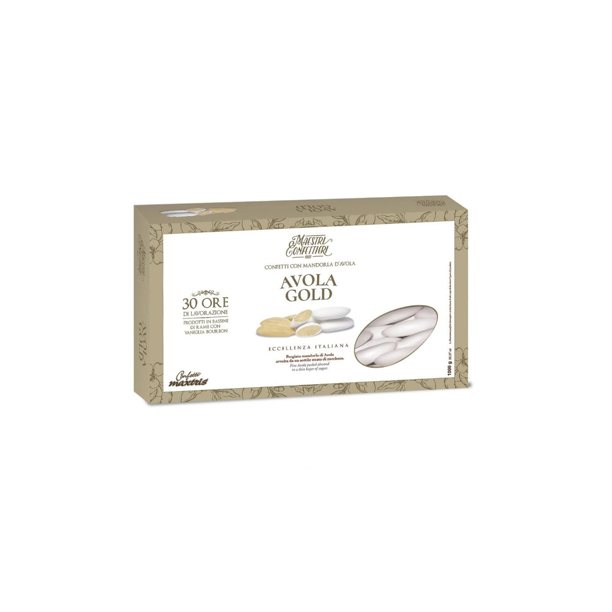 Maxtris Confetti 1 kg Bianchi Avola Gold