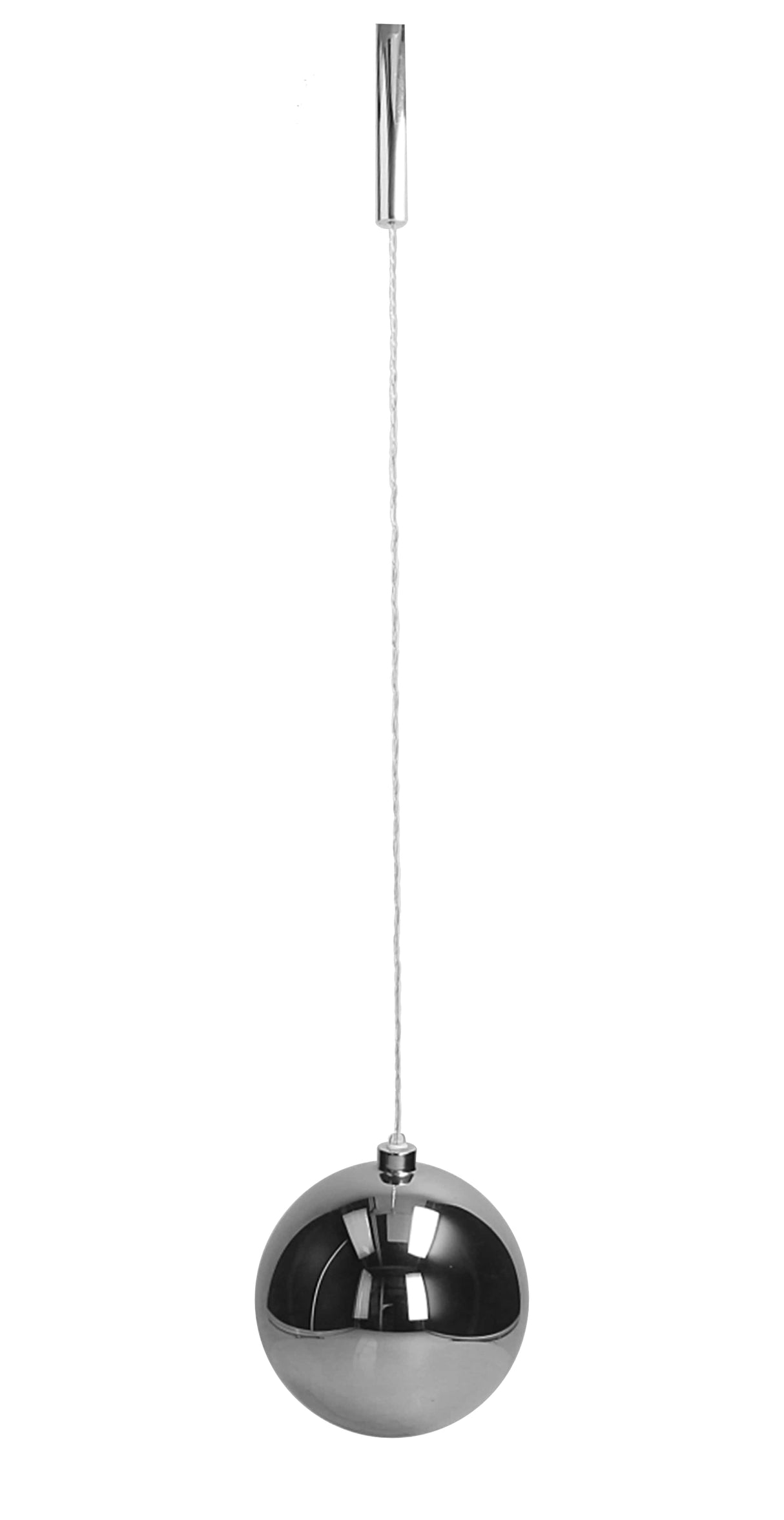 tognana tognana sfera natale con led d 15 cm christmas smoke vetro grigio ean 8056444025972