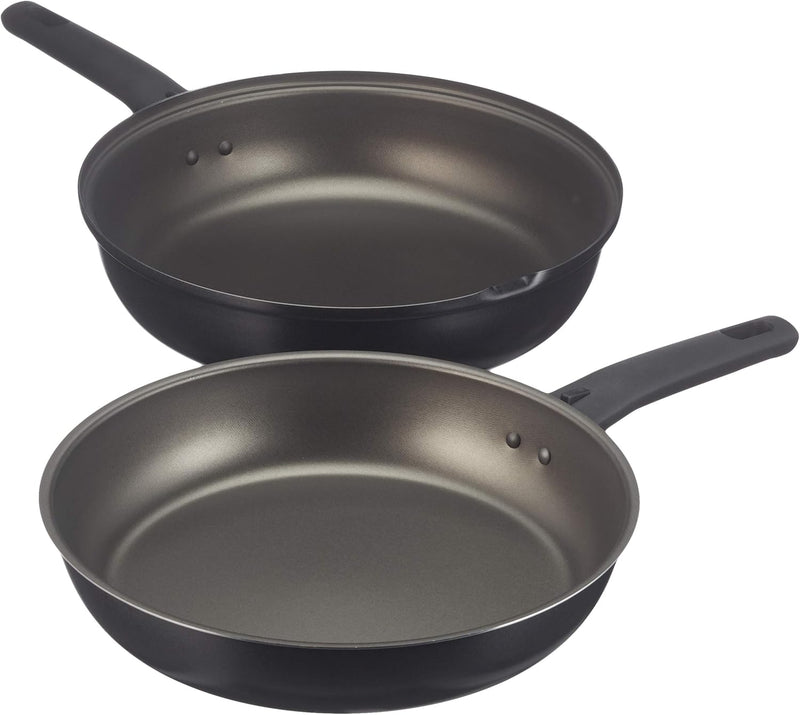 AGNELLI Fornetto Doppio Alluminio Antiaderente con Manici in Bakelite D 28 cm