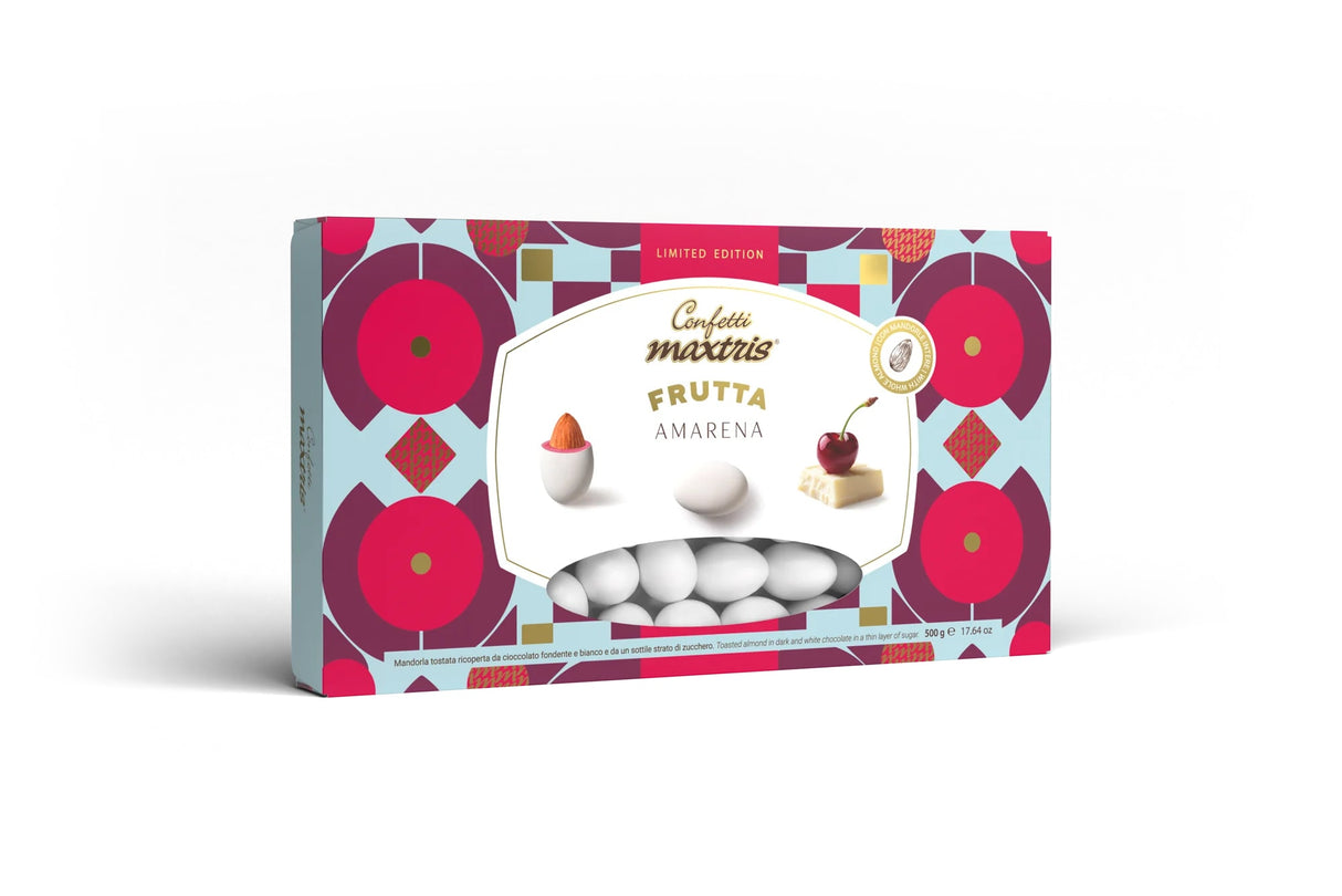 maxtris maxtris confetti ciocomandorla amarena 500 gr limited edition ean 8022470876499