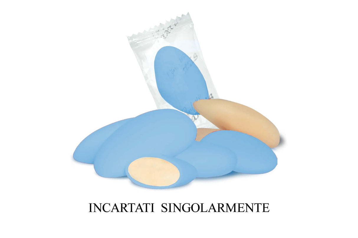 Maxtris Confetti Crystal Almonds Blue 500 Gr