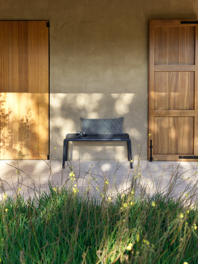 Nardi Doga Bench New Panchina da Esterno Antracinte 102,5 x 44 x 39 cm – Panchina Moderna per Giardino e Terrazzo