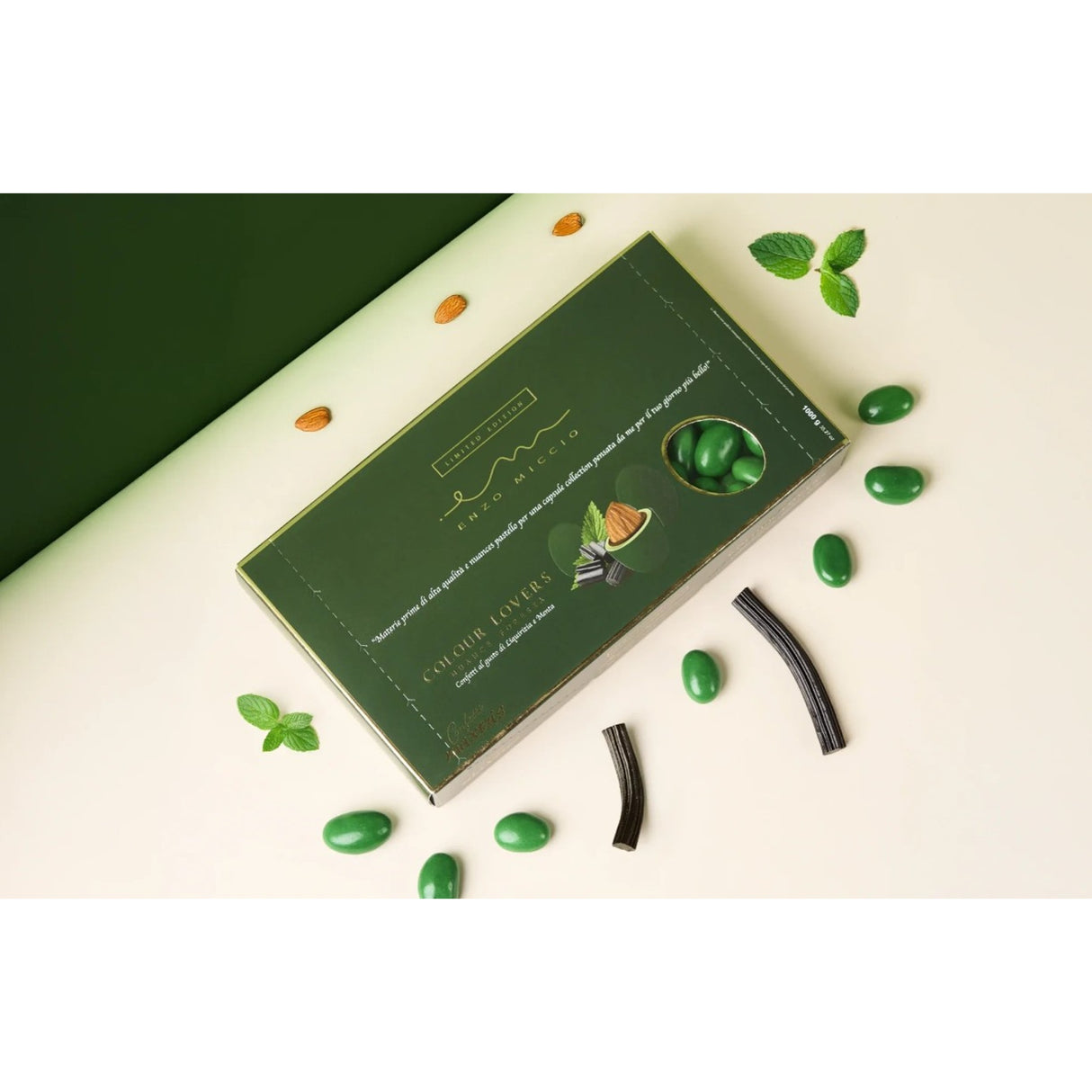 Maxtris Confetti Enzo Miccio Nuance Foresta Liquirizia e Menta 1 Kg