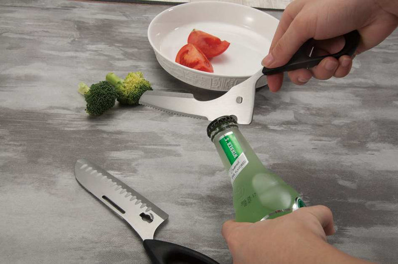 Salvinelli Forbice Santoku 25 Cm Acciaio