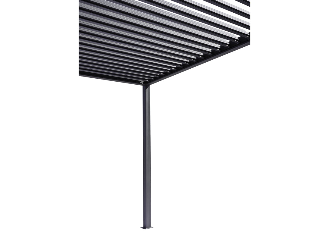 L'Arcolaio Pergola Bioclimatica Garage 3 x 4 Mt Antracite