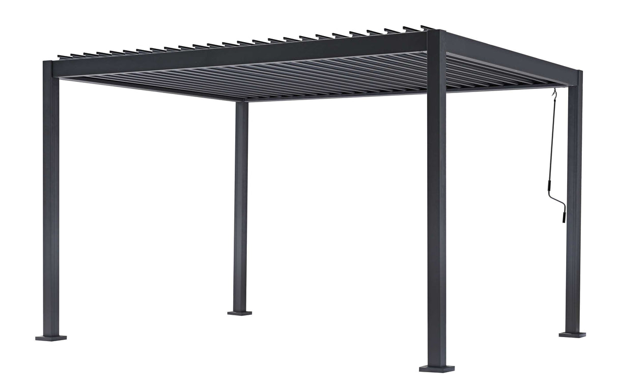 L'Arcolaio Pergola Vulcano 3 x 4 Mt Antracite
