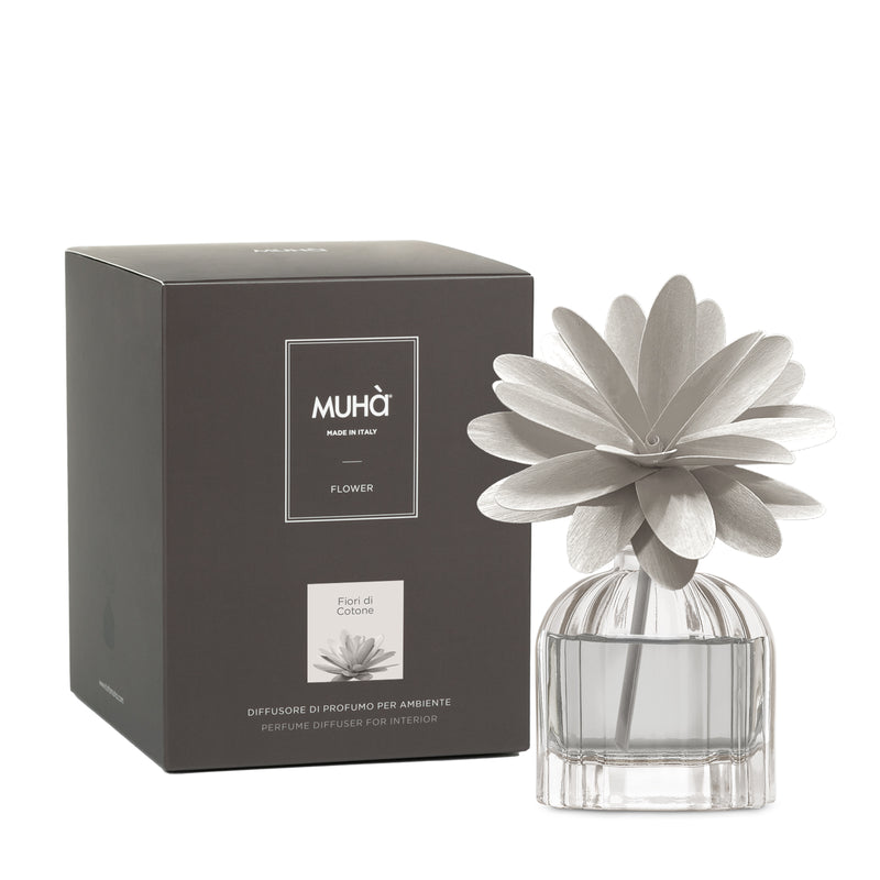 Muhà Flower Profumatore Diffuser 60ml Fiori di Cotone