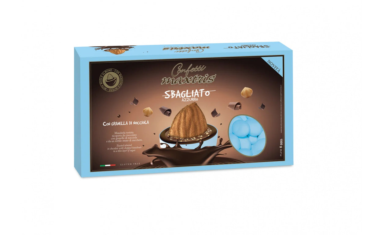Maxtris Confetti Celeste Sbagliato Hazelnut Grains 1 Kg