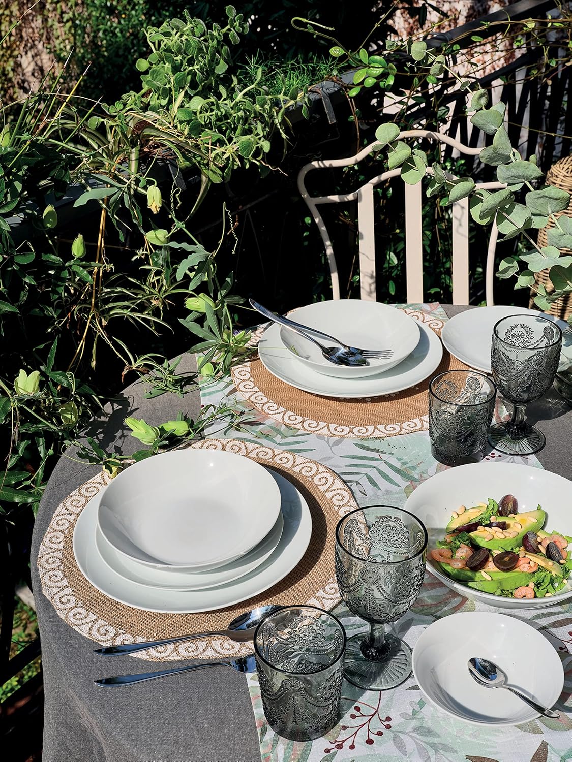 tognana tognana servizio tavola metropolis 18 pz porcellana bianca ean 8000257193533