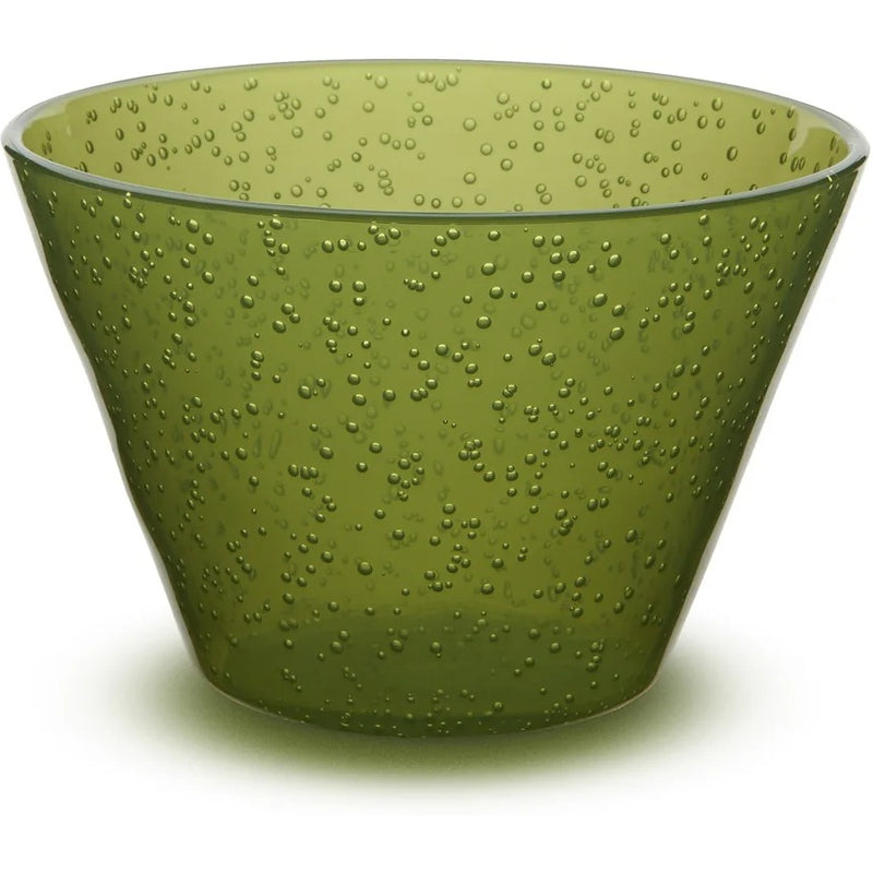 Zani Serafino Small Bowl Memento Synth in Metacrilato D 11,50 Cm Colore Lime