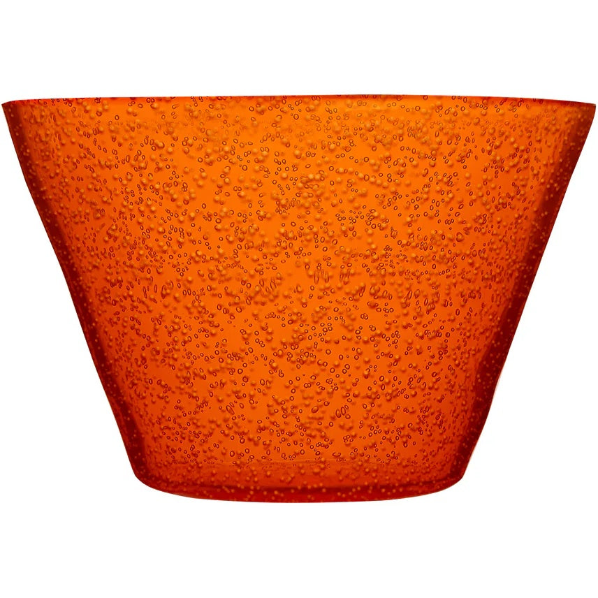 Zani Serafino Small Bowl Memento Synth in Metacrilato D 11,50 Cm Colore Arancio