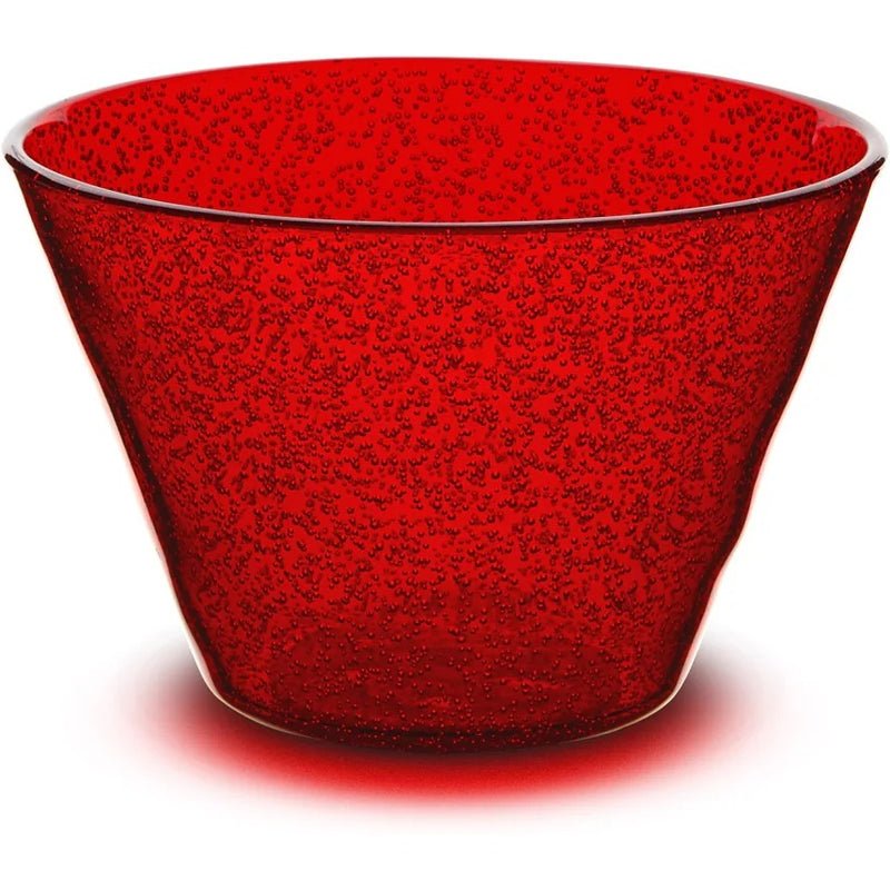 Zani Serafino Small Bowl Memento Synth in Metacrilato D 11,50 Cm Colore Rossa
