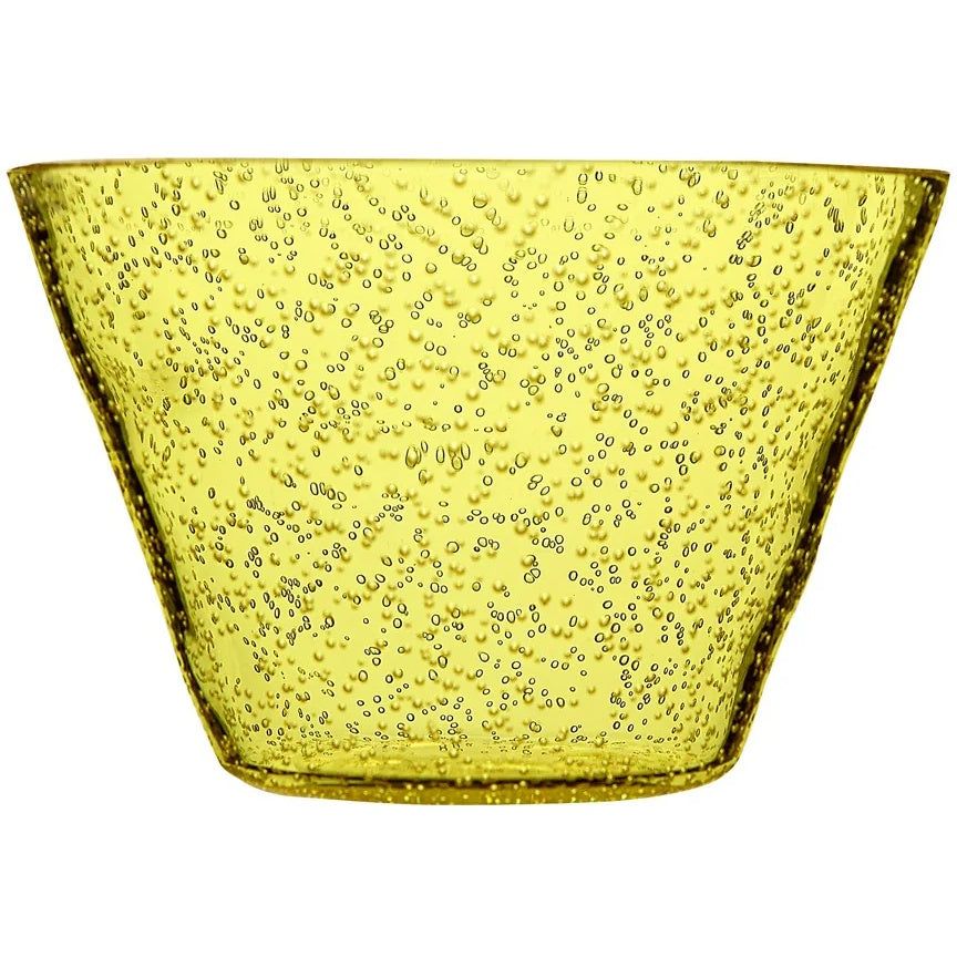 Zani Serafino Small Bowl Memento Synth in Metacrilato D 11,50 Cm Colore Giallo