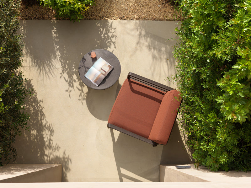 Nardi Maximo Tavolino 60 Rotondo Mini Basalto