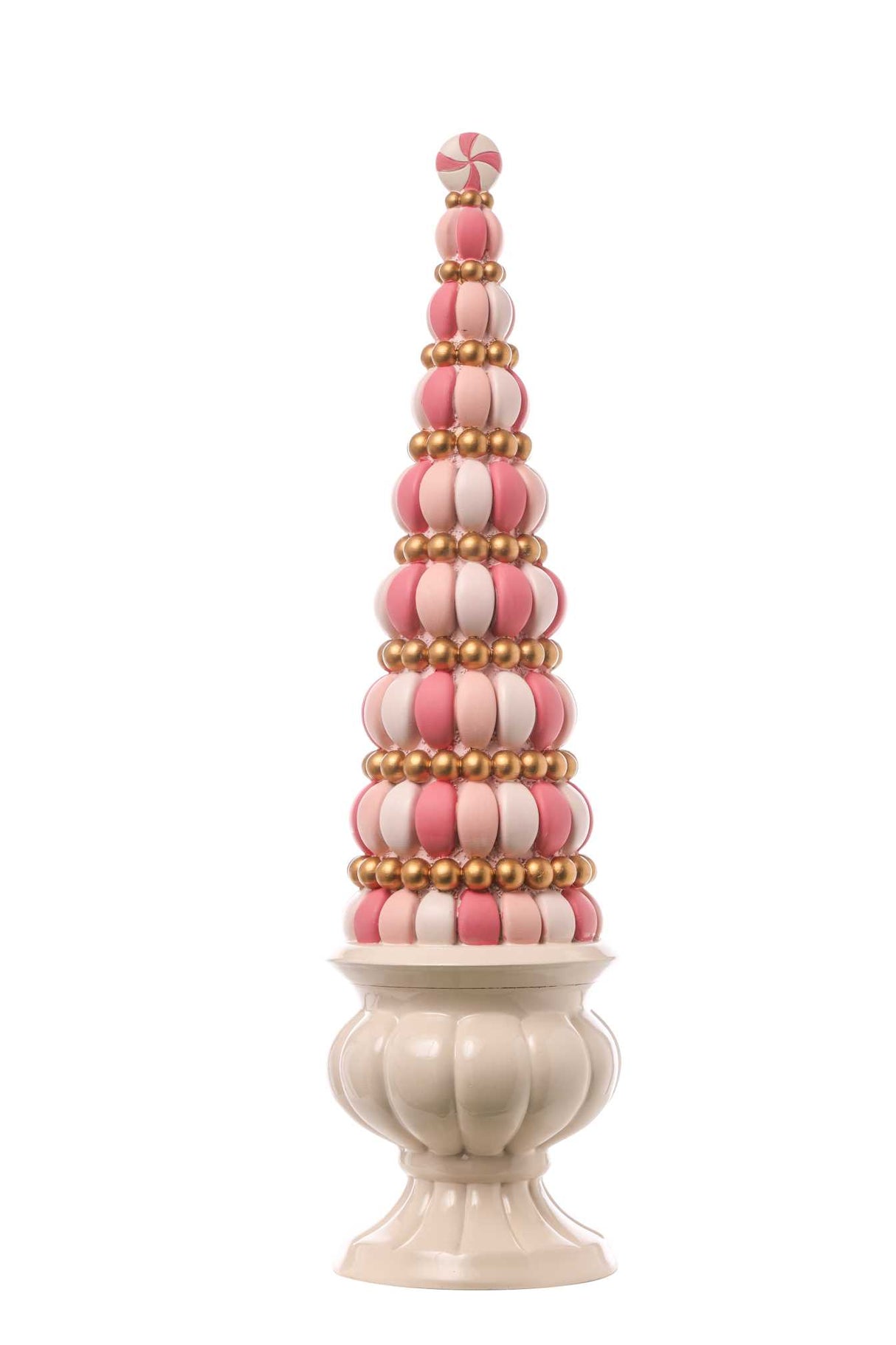 ARPIMEX Candy Natale Merry Christmas Tree 14 x 14 x 53 Cm Rosa