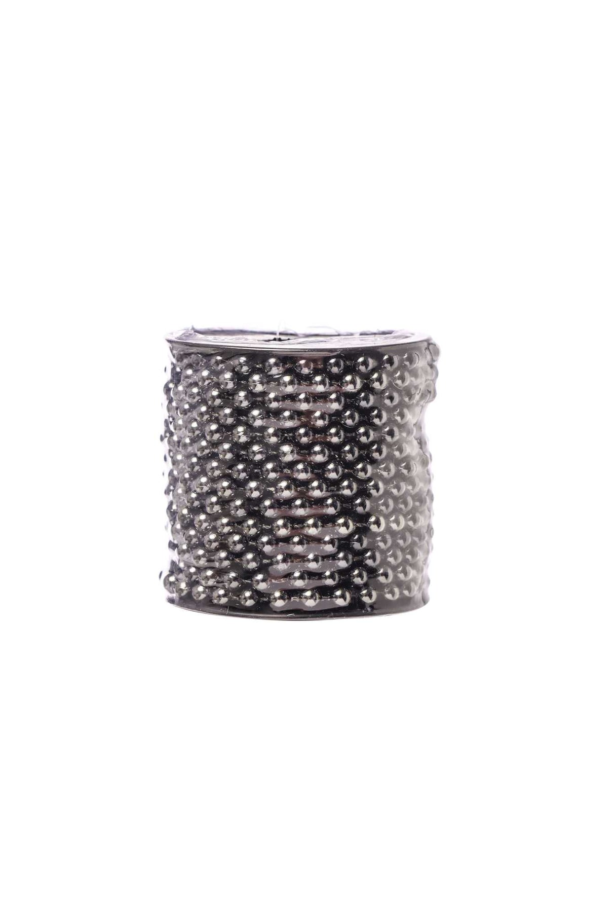 ARPIMEX Ghirlanda Perle Natale D 6 Mm L 10 Mt Plastica Grey