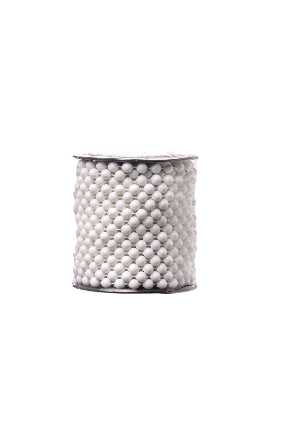 ARPIMEX Ghirlanda Perle Natale D 6 Mm L 10 Mt Plastica Bianco