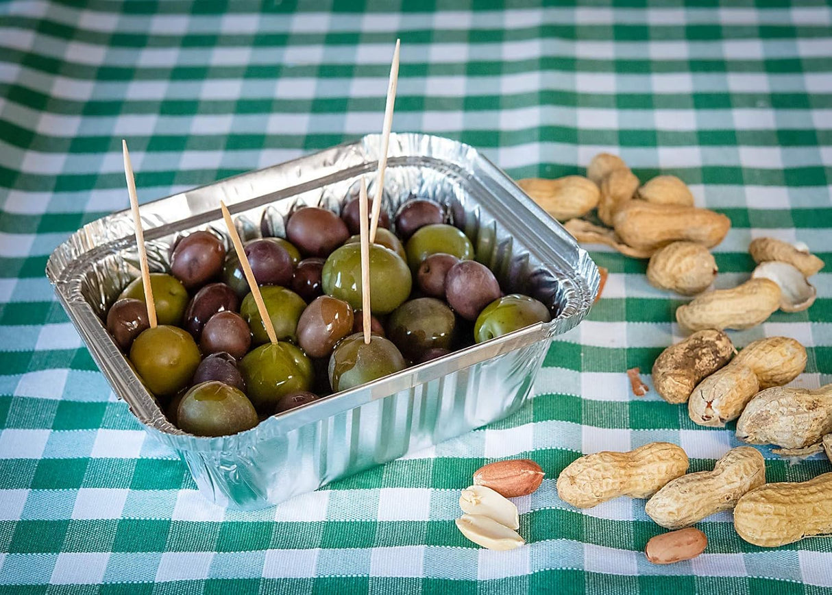 Contital Aluminum Container 1 Portion 145 x 120 Mm H 40 Mm 100 Pcs