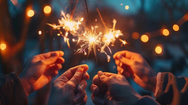L'Arcolaio Candela Pirotecnica Magica Natale 17 Cm 10 Pz