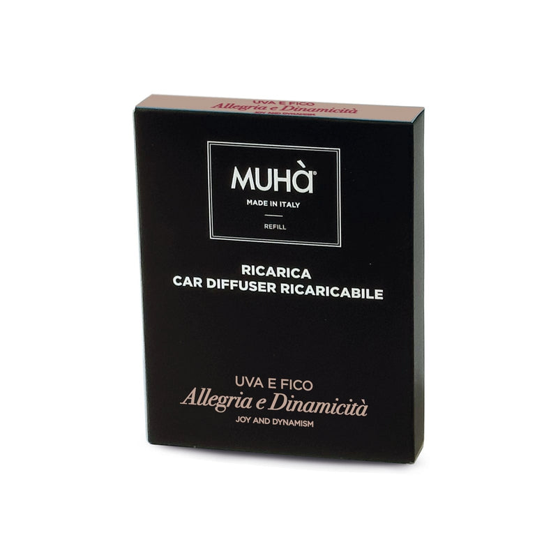 Muhà Refill Car Auto Uva e Fico - Ricarica Profumatore