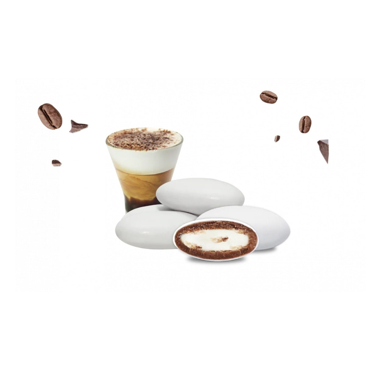 Maxtris Konfekt „Two Milk“ 1 kg Mocaccino