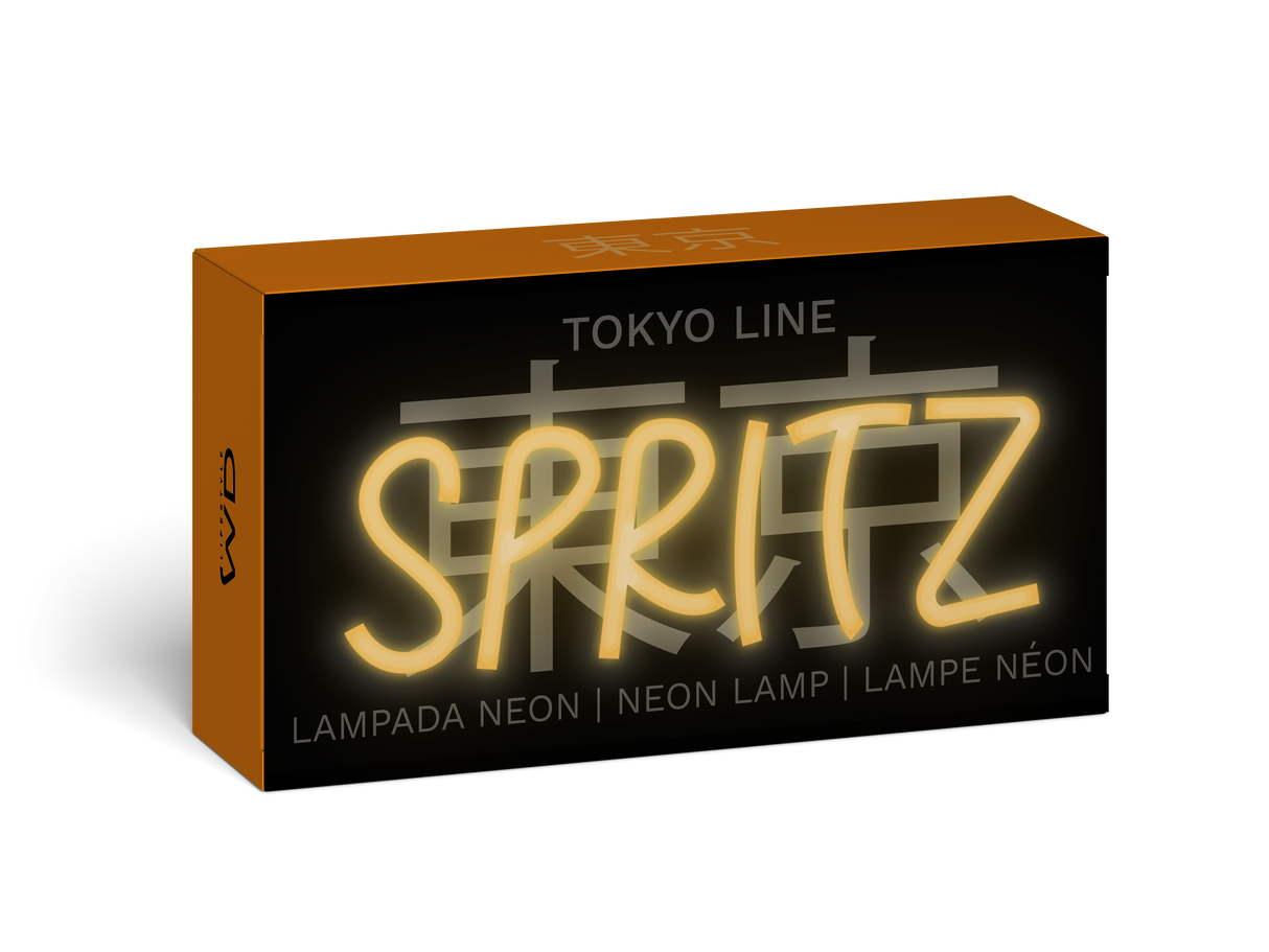 WD LifeStyle Neon Sign with Plexiglass Frame 23 x 13 cm Spritz Decoration