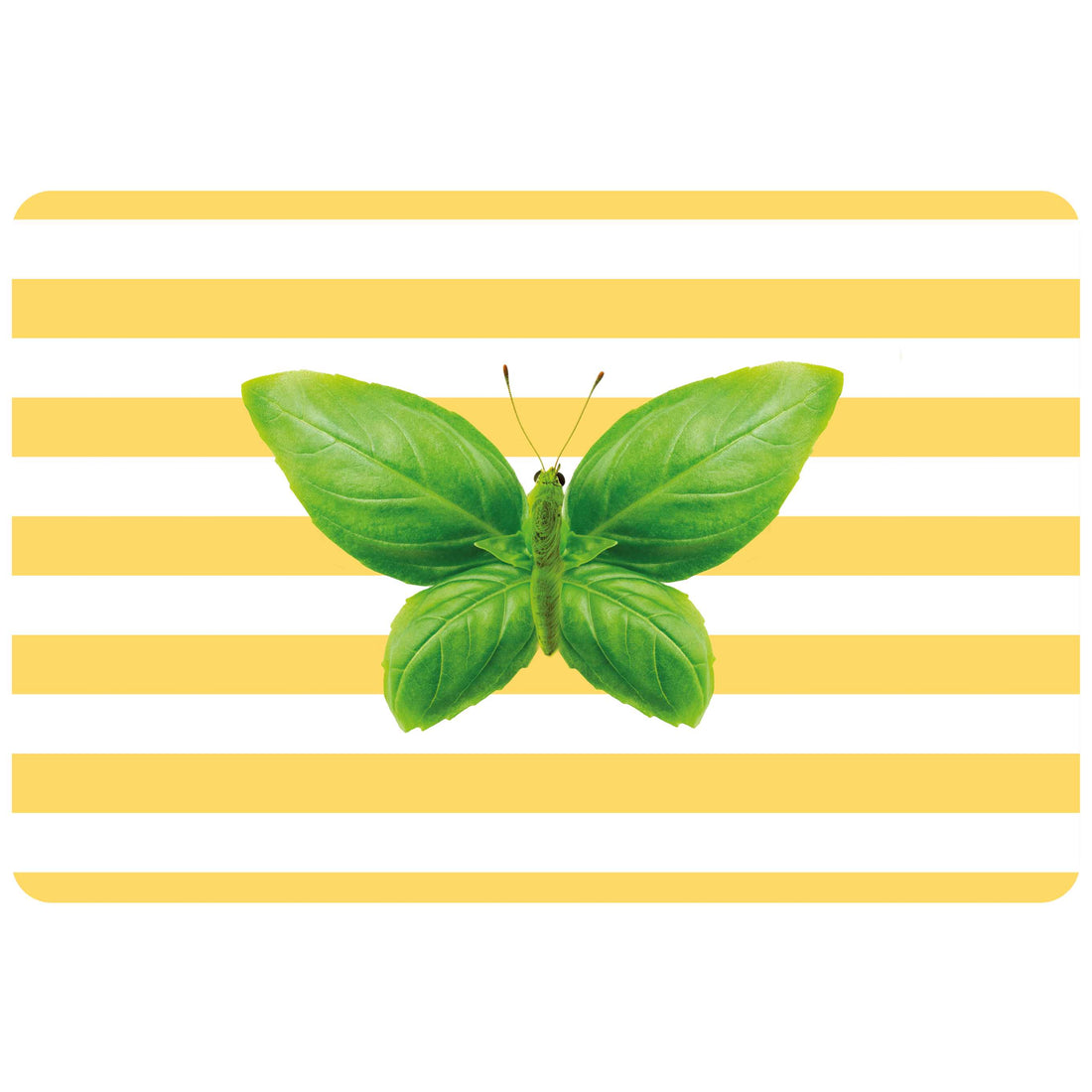 WD LifeStyle Tovaglietta Double-Face 43 x 30 Cm in PVC Decoro Farfalla
