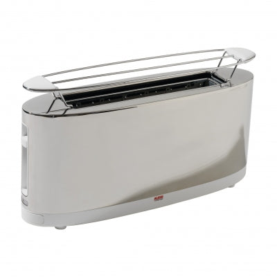Alessi Tostapane con Griglia Scaldabrioche Bianco