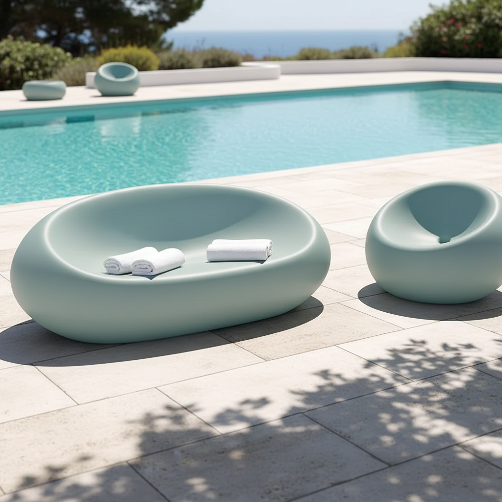 Boom Sofa Marea – Am Pool des Resorts