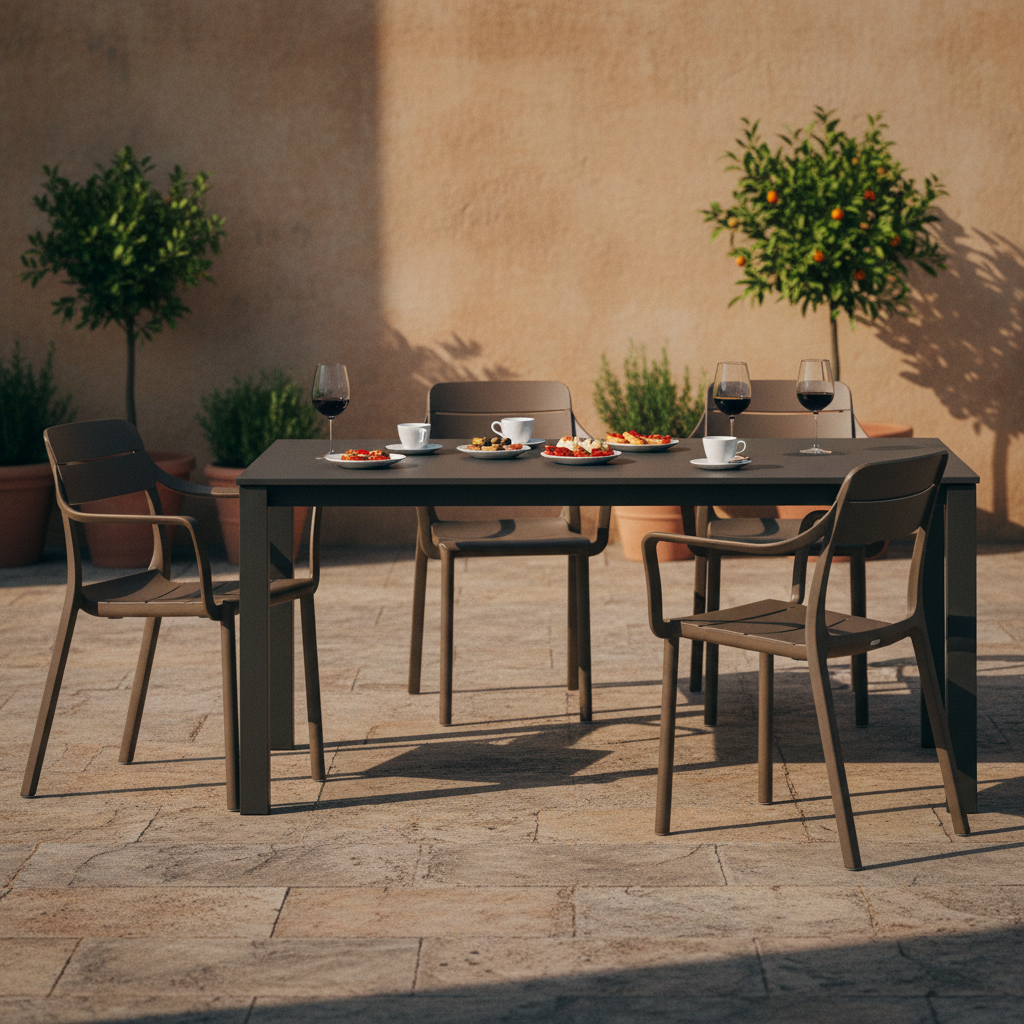 Cassia Armchair Tobacco Mediterranean Outdoor