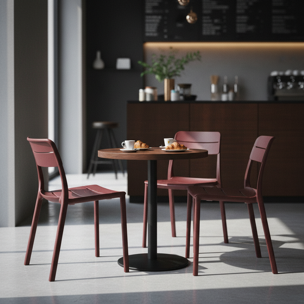 Cassia Bistrot Burgundy Contemporary Bistrot