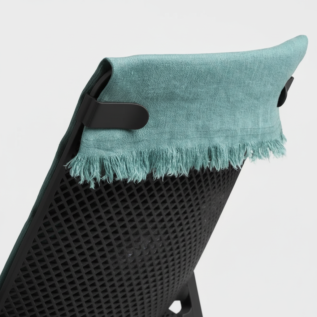 Dettaglio clip antracite