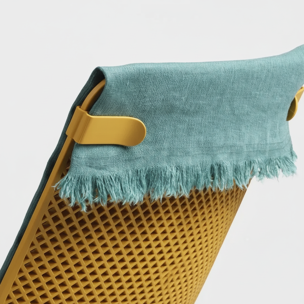 Dettaglio due linguette clip Nardi Net Lounge