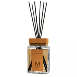 Muhà Luxe Perfume Diffusore Ambiente con Bastoncini Cedro e Bergamotto 100 Ml
