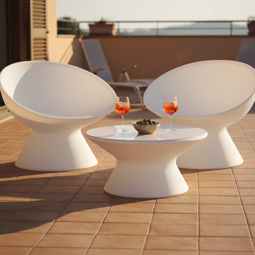 Fade Caffè Bianco – Terrasse für Aperitifs