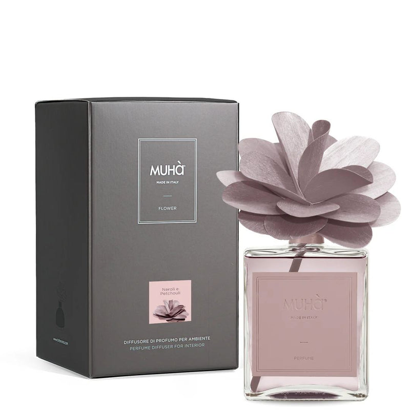 Muhà Profumatore Diffusore Flower Camelia Neroli E Patchouli 500 Ml