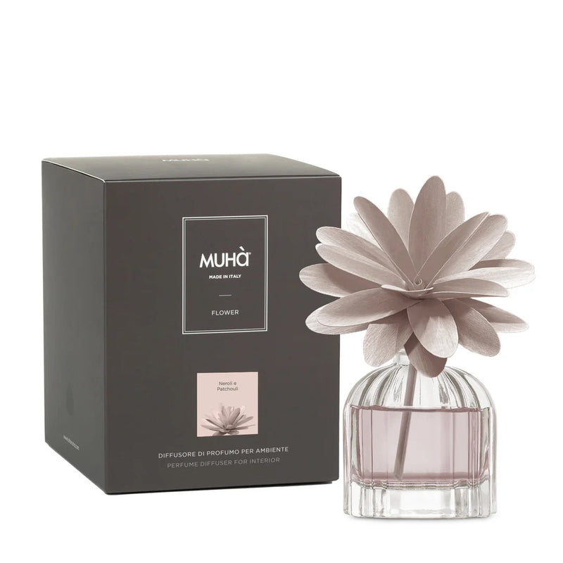 Muhà Flower Profumatore Diffuser 60ml Neroli e Patchouli