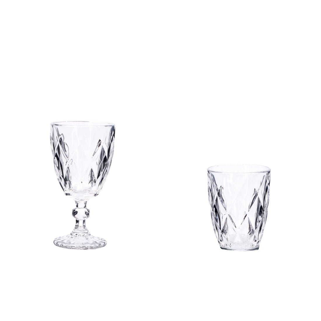 ad trend ad trend set 6 calici 25 cl e 6 bicchieri 28 cl vetro erling ean 8057586084339