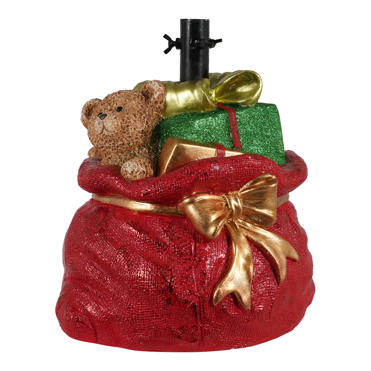 arpimex arpimex base albero di natale sacco regali 38 x 325 x 41 cm gesso rosso oro ean 8018318506017