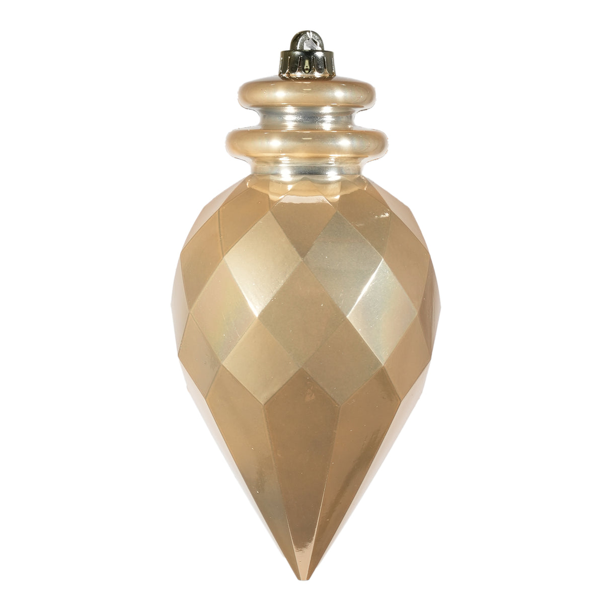 arpimex arpimex ornamento di natale diamante appuntito 115 x 25 cm plastica beige ean 8018318536854