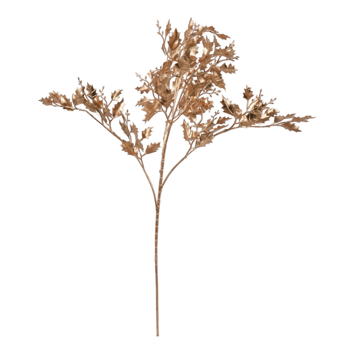 arpimex arpimex ramo agrifoglio di natale 5 rami h 82 cm oro ean 8018318560507